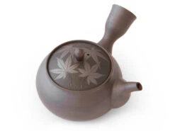 Kyusu Kuro Momiji, Banko Yaki, 350 Ml -Haushaltsprodukte Geschäft kyusu kuro momiji banko yaki 350 ml 1