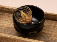 Matcha Besen Urasenke Gengen Saiko, Roter Faden 6 Matcha Besen Urasenke Gengen Saiko, Roter Faden – Bild 6