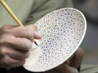 Matcha Schale Nanban Mishimazume, Mitate 8 Matcha Schale Nanban Mishimazume, Mitate – Bild 8