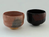 Matcha Schale Raku Rot, Kyoto Japan 6 Matcha Schale Raku Rot, Kyoto Japan – Bild 6