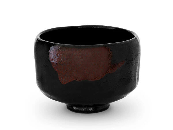 Matcha Schale Raku Schwarz, Kyoto Japan 8 Matcha Schale Raku Schwarz, Kyoto Japan – Bild 8