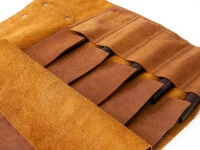 Messer-Tasche, Leder, Cognac 7 Messer-Tasche, Leder, Cognac – Bild 7