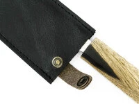 Messerhülle Leder Gyuto, Schwarz 3 Messerhülle Leder Gyuto, Schwarz – Bild 3