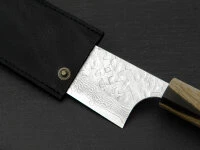 Messerhülle Leder Gyuto, Schwarz 5 Messerhülle Leder Gyuto, Schwarz – Bild 5