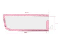 Messerhülle Leder Nakiri, Schwarz 7 Messerhülle Leder Nakiri, Schwarz – Bild 7