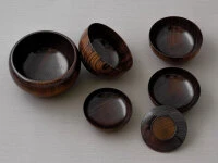 Oryoki Schalenset Braun 5 Oryoki Schalenset Braun – Bild 5