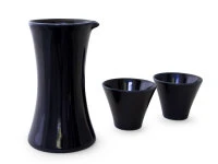 Sake Set Gen, Arita Porzellan, Indigo