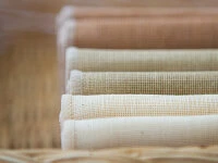 Serviette Bio Napkins, Ivory, 50cm X 50cm 6 Serviette Bio Napkins, Ivory, 50cm X 50cm – Bild 6