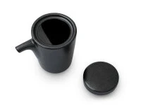 Sojasoßenkännchen, Porzellan Schwarz 3 Sojasoßenkännchen, Porzellan Schwarz – Bild 3