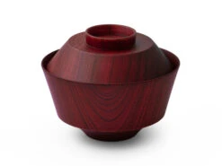 Suppenschale Mit Deckel Hashi Han, Urushi Rot -Haushaltsprodukte Geschäft suppenschale mit deckel hashi han urushi rot 1