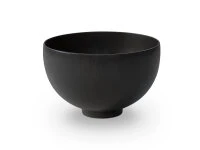 Suppenschale, Reisschale Sensai, Urushi Schwarz