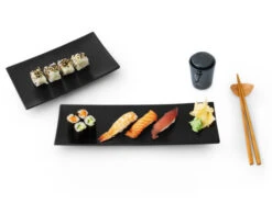 Sushi Set Spazio, Schwarz -Haushaltsprodukte Geschäft sushi set spazio schwarz 1