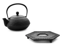 Teekanne, Wasserkessel Kombi-Modell NAMI AOMI, Iwachu, 0,65 L Mit Untersetzer 11 Teekanne, Wasserkessel Kombi-Modell NAMI AOMI, Iwachu, 0,65 L Mit Untersetzer – Bild 11