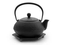 Teekanne, Wasserkessel Kombi-Modell NAMI AOMI, Iwachu, 0,65 L Mit Untersetzer 8 Teekanne, Wasserkessel Kombi-Modell NAMI AOMI, Iwachu, 0,65 L Mit Untersetzer – Bild 8