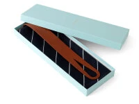 Umhängetasche Furoshiki Sutoraipu, Marine, 70 Cm 3 Umhängetasche Furoshiki Sutoraipu, Marine, 70 Cm – Bild 3