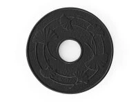 Untersetzer Iwachu Ginkgo, Gusseisen, Ø 13,5 Cm 3 Untersetzer Iwachu Ginkgo, Gusseisen, Ø 13,5 Cm – Bild 3