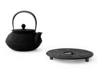 Untersetzer Iwachu Ginkgo, Gusseisen, Ø 13,5 Cm 4 Untersetzer Iwachu Ginkgo, Gusseisen, Ø 13,5 Cm – Bild 4