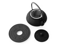 Untersetzer Iwachu Ginkgo, Gusseisen, Ø 13,5 Cm 5 Untersetzer Iwachu Ginkgo, Gusseisen, Ø 13,5 Cm – Bild 5