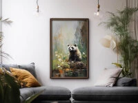 Wandbild Dobutsu #4, Japanische Tiere, Farbig 2:3 3 Wandbild Dobutsu #4, Japanische Tiere, Farbig 2:3 – Bild 3