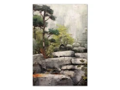 Wandbild Wabi Sabi #2, Japanischer Garten, Farbig 2:3 -Haushaltsprodukte Geschäft wandbild wabi sabi japanischer garten 2 farbig 2 3 19 1