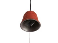 Windspiel, Furin Hamon Orange 3 Windspiel, Furin Hamon Orange – Bild 3