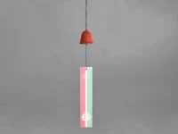 Windspiel, Furin Hamon Orange 4 Windspiel, Furin Hamon Orange – Bild 4