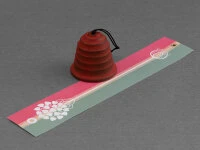 Windspiel, Furin Hamon Orange 5 Windspiel, Furin Hamon Orange – Bild 5