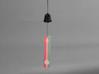 Windspiel, Furin Hamon Schwarz 4 Windspiel, Furin Hamon Schwarz – Bild 4